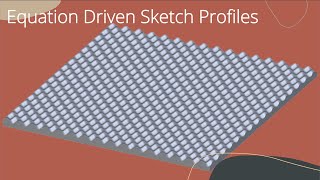 Alibre  Model Configurable Foam From Equation Driven Sketches and Variables [upl. by Emersen]