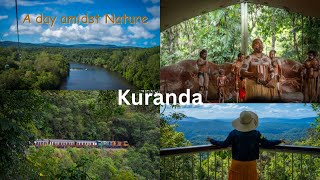 Day trip to Kuranda  Kuranda Scenic Railway  Pamagiri Aboriginal Experience  Cairns [upl. by Rentschler]