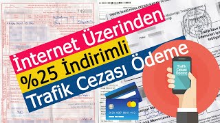 Trafik Cezası Erken Ödeme  Kredi Kartı ile 25 İndirimli Trafik Cezası Ödeme [upl. by Spear]