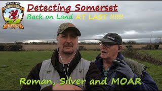 Detecting Somerset Back On Land Metal Detecting Roman and MOAR [upl. by Euqinitram]