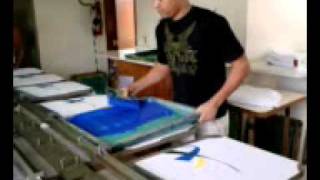 Como Pintar Uniformes e Camisetas Serigrafia OS BAIANOS [upl. by Noitsuj]