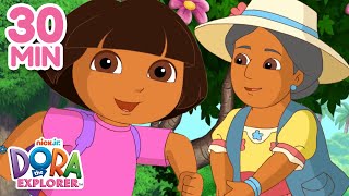 Dora Goes on Adventures with her Familia ❤️ 30 Minutes  Dora the Explorer [upl. by Templa]