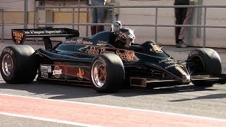 F1 Engine Sound  Historic Formula 1 Lotus 91 with pure sound [upl. by Ofella386]