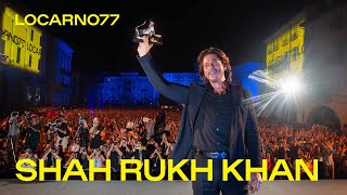 “This is very heavy”  Shah Rukh Khan Award Acceptance Speech at Locarno Film Festival [upl. by Jeunesse]