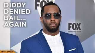 Diddy Denied Bail AGAIN Judge Says Hes Dangerous [upl. by Jankell]