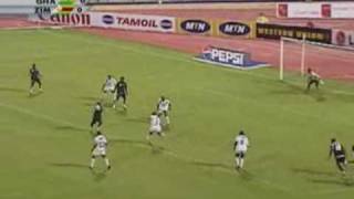 Ghana vs Zimbabwe  Africa Cup of Nations Egypt 2006 [upl. by Fabien]