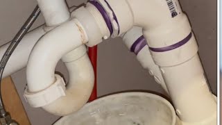 “fix” LEAKING ptrap most common problem tension on pipe [upl. by Affay]