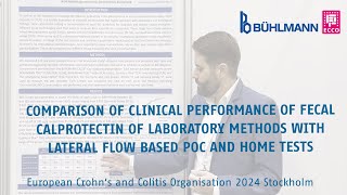 Comparison of the clinical performance of 4 fecal calprotectin BÜHLMANN assays [upl. by Pennebaker909]