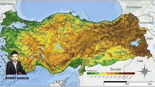 Türkiye Fiziki Haritası Hazırlama 1 Bölüm I ArcGIS [upl. by Peppi]