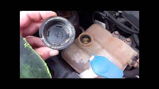 How To Remove A Broken Radiator Cap On A Ford Kuga [upl. by Harriet]