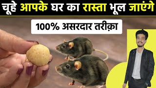 घर से चूहा भगाने का रामबाण तरीका  Chuhe bhagane ka asan trika  Get rid of rats  rat trap [upl. by Asilla]