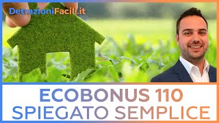 ECOBONUS 110 come funziona SPIEGATO SEMPLICE [upl. by Jd]