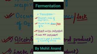 Fermentation  Class 10  CBSE  NCERT [upl. by Arised]