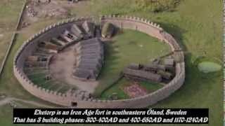 Eketorp the iron age fort 3 building phases 3001240AD [upl. by Lorenzo]