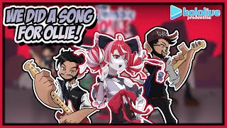 HOLOLIVE  WE DID A SONG FOR A OLLIE ZOMBIE OLLIE DAY OLLIE BIRTHDAY PROJECT REACTION [upl. by Jorrie]