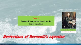 Derivations of Bernoullis equation for general inviscid flows [upl. by Herbert]