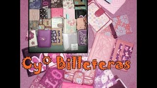 BILLETERAS CYZONE♥Review♥Coleccion♥ [upl. by Eachelle]