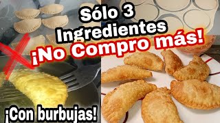 Como hacer MASA PARA PASTELITOS O EMPANADILLAS Perfecta rápida y auténtica Mini TAPAS para fiestas [upl. by Cristoforo]