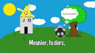 Comptine  Meunier Tu Dors [upl. by Nnave]