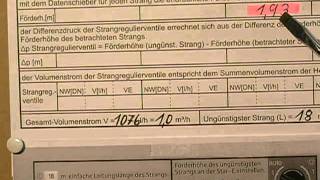 Auswahl und Einstellung einer Heizungsumwälzpumpe [upl. by Anderer]