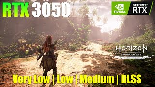 Horizon Forbidden West  RTX 3050 Laptop  Beautiful Graphics and Playable [upl. by Claresta]