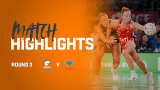 R3 Match Highlights v Vixens [upl. by Annael]