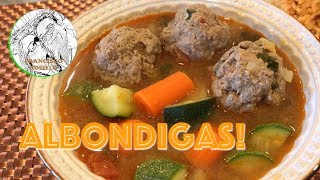 Albondigas con Calabacitas  Meatballs with Zucchini [upl. by Kostman]