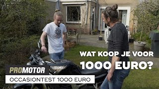 Motoren tot 1000 euro  Promotor occasiontest [upl. by Cynara]