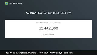 162 Woolooware Road Burraneer NSW 2230  AuPropertyReportCom [upl. by Dnalyram]