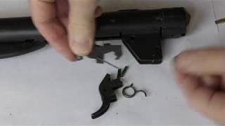 BSA Meteor Mk1 Air Rifle Trigger reassembly [upl. by Navillus]