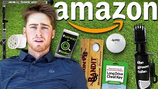 I Bought Every Golf Product on Amazon [upl. by Ahsekan451]