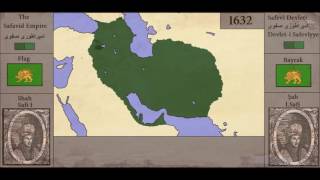 Rise and Fall of the Safavid Dynasty EveryYear 12931796 [upl. by Aihsram]