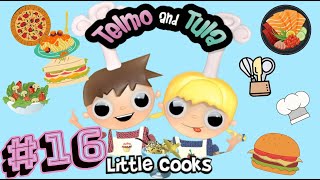 Telmo amp Tula Little Cooks Yummy Muffins [upl. by Dorette]