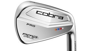 Cobra AMP Cell Pro Iron  Review Features and Benefits  2013 PGA Show Demo Day [upl. by Araek]