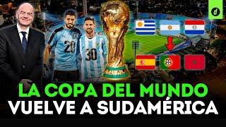 MUNDIAL 2030 Se jugará en TRES CONTINENTES y en SEIS PAÍSES distintos  Depor [upl. by Rodolfo459]