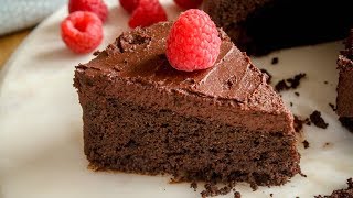 Keto Cake  How To Make An Easy LOW CARB Chocolate Keto Cake  Flourless And No Sugar Added [upl. by Eilis]