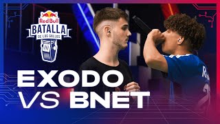 EXODO LIRICAL vs BNET  Cuartos  Red Bull Internacional 2020 [upl. by Yuri950]