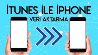 iTunes İle iPhone Veri Aktarma  iPhone Yedekleme Nasıl Yapılır [upl. by Daiz]