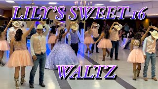 Lily’s Sweet 16 Waltz 2022 Neverland  Zendaya  mpchoreography [upl. by Luttrell]