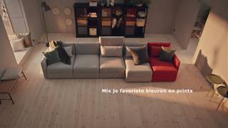 Kamer inrichten met VALLENTUNA bank  IKEA Commercial [upl. by Jena]