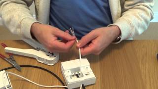 How to install a TELEPHONE EXTENSION SOCKET [upl. by Anertak]