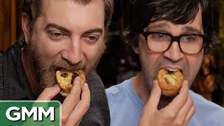 British Food Taste Test ft SORTEDfood [upl. by Erdnuaed]