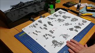 Adeptus Titanicus Warlord Titan Build and Magnetisation [upl. by Eessac]