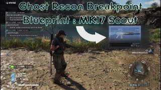 Ghost Recon Breakpoint Blueprint  MK17 Scout [upl. by Llemart]