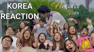 HOJPANAR RANI KOREA REACTION  OFFICIAL CHAKMA MUSIC VIDEO  DRAVID amp MANGALI  KOKBOROK REACTION [upl. by Ahkos]