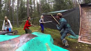 LARP GoPro Warhammer Lizardmen 2013 Dungeon [upl. by Care808]