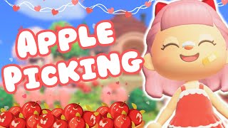 VALENTINES FAIRY CORE TOWN CORE ISLAND  ACNH FRUIT ORCHARD BUILD  ANIMAL CROSSING NEW HORIZONS [upl. by Berck357]