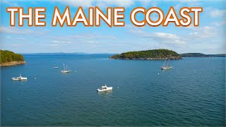 Exploring the Maine Coast  Bar Harbor Camden and Rockland Eats [upl. by Tilly]