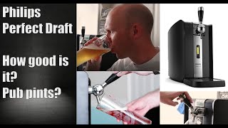 How good is the Philips Perfect Draft machine  Pub beer at home Big Bald Review [upl. by Jovita]