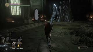 Dark Souls III  Halflight Spear of the Church  No Hit [upl. by Atnahsal]